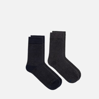 Pack de dos pares de calcetines para hombre