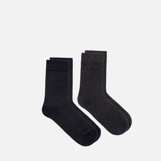 Pack de dos pares de calcetines para hombre Pack de dos pares de calcetines para hombre