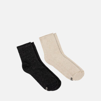 Pack de dos pares de calcetines para mujer