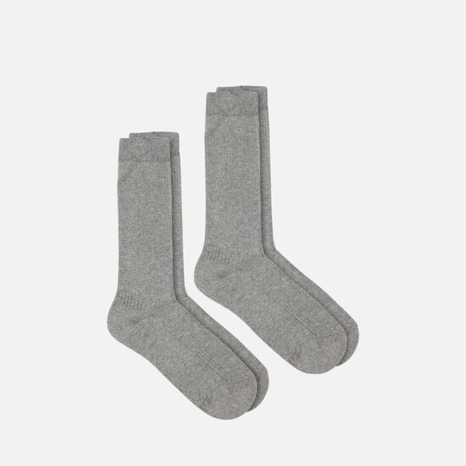 Pack de dos pares de calcetines para mujer