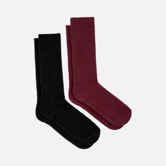 Pack de dos pares de calcetines para mujer