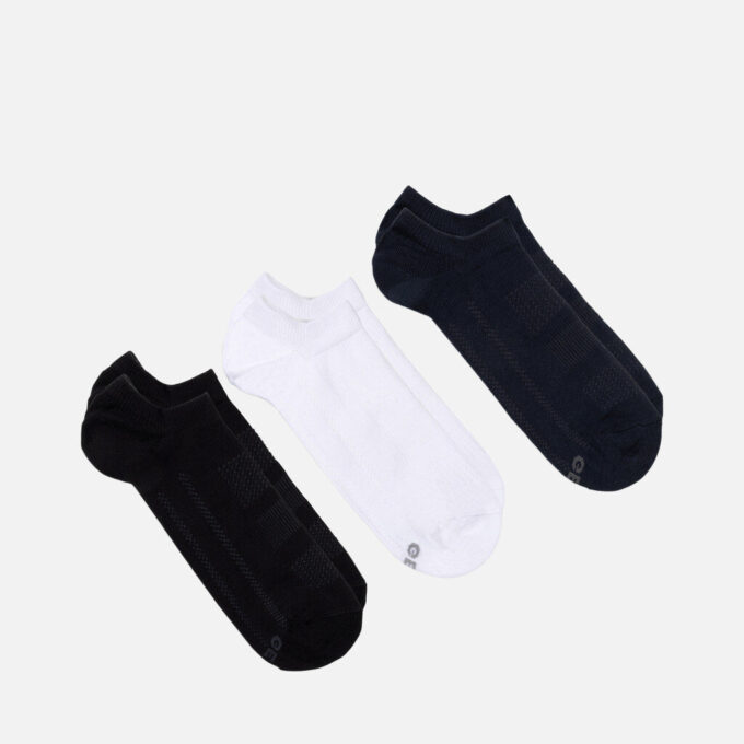 Pack de tres pares de calcetines para hombre